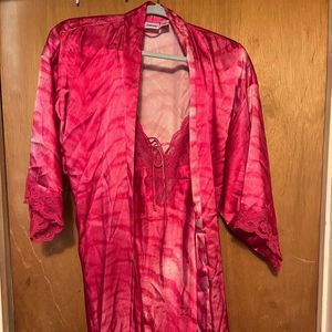 Vintage Frederick’s of Hollywood Robe and Gown Sz M